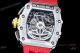 Swiss Replica KV Richard Mille RM 11-03 Red Rubber Band Flyback Chronograph Watch (6)_th.jpg